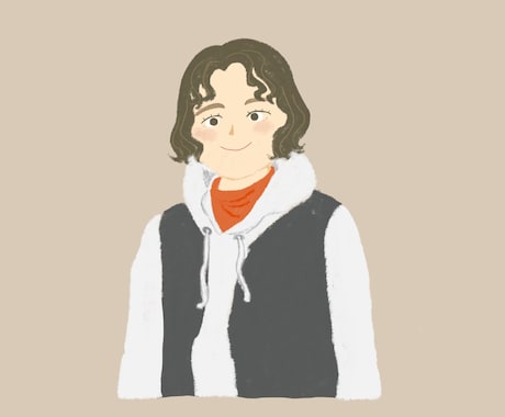 SNSアイコン・似顔絵イラスト描きます ゆるくて温かみのある雰囲気に仕上げます イメージ2