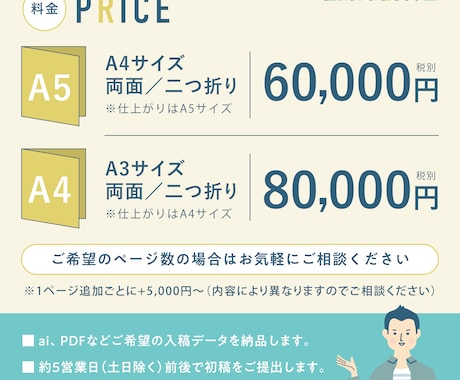 伝わる・魅力的なパンフレットや冊子を制作します 構成の相談もOK。想いを形にする伝わるデザインを提案します。 イメージ2