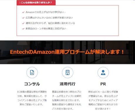 ECプロがAmazon運用代行！売上拡大支援します Amazonベリファイドパートナーによる徹底分析・支援します イメージ2
