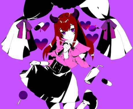 商用◯ぴったりなイラストを描きます イメージ1