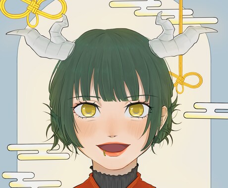 アイコン作成、愛するペットのイラスト描きます あなただけにイラストを描きます イメージ2