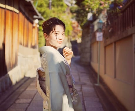 あなたの思い出を大切に記録します 京都旅行の思い出撮影、旅行帯同撮影承ります。 イメージ1