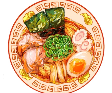 和食、中華、洋食、スイーツなんでもお料理を描きます イメージ1