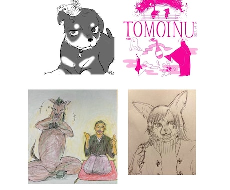 似顔絵、記念にいかがですか？描きます 人、ペット、はたまた故人まで、記念に絵を飾りませんか？ イメージ2