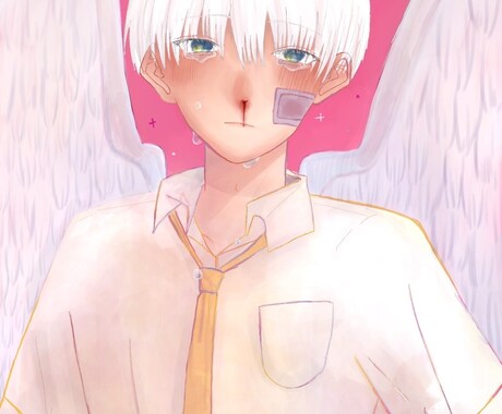 SNSのアイコンや動画や配信用のイラストを描きます かわいい表情の男の子を描くのが得意です！ イメージ2