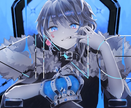 歌ってみたイラスト描きます 歌ってみた動画用に曲に合わせたイラストを描きます イメージ1