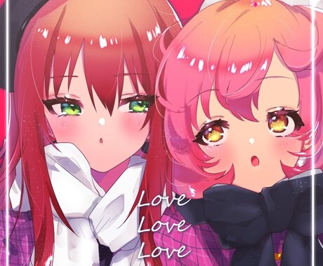 イラストお描きします 可愛く早く仕上げます！お任せください。 イメージ2