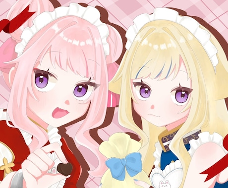 女の子を描きます イメージ1