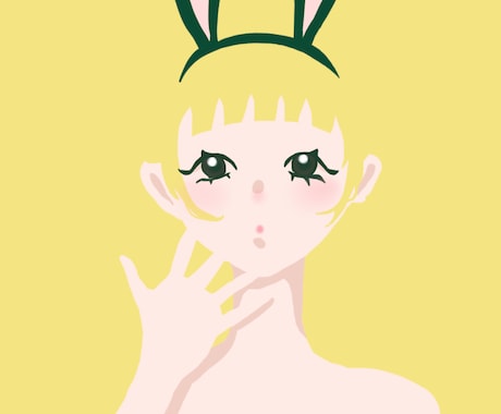 レトロな雰囲気の人物イラストを制作します イメージ1