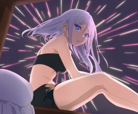 歌ってみたサムネイルやアイコン幅広い絵柄で描きます パキッとした絵柄から透明感ある絵柄まで幅広い絵柄で描きます! イメージ2