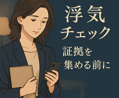 怪しいと感じたとき《何をすべきか》アドバイスします その違和感、確かめる方法があります。 イメージ1