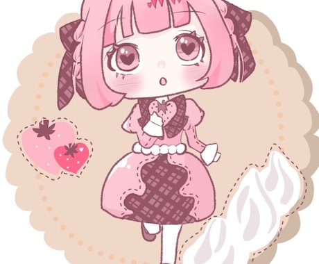 SNSのアイコン描きます ほんわか可愛いアイコンにしてみませんか？ イメージ2