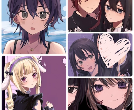 夢絵・イラストをお描きします 厚塗り風のイラストをお描きします！ イメージ2