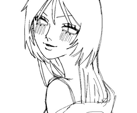 目をひいちゃう可愛い女の子のイラスト描きます SNSアイコンに使えるイラスト描きます イメージ2