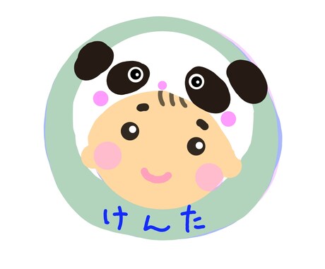 ゆるキャラ似顔絵アイコン描きます ゆるキャラな可愛いシンプルアイコンつくりませんか？ イメージ2