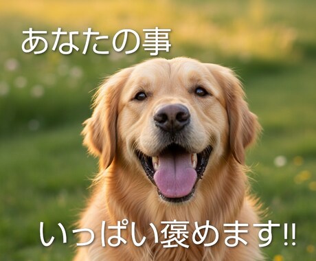 あなたの頑張りを言語化し200%褒めちぎります あなたの頑張りを全力で褒めちぎる3日間のチャット伴走 イメージ1