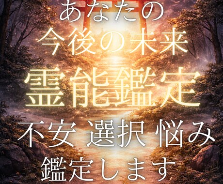 今この不安にどう動くべきかを霊視でお伝えします あなたの状況に合った最適な行動を霊視します イメージ1