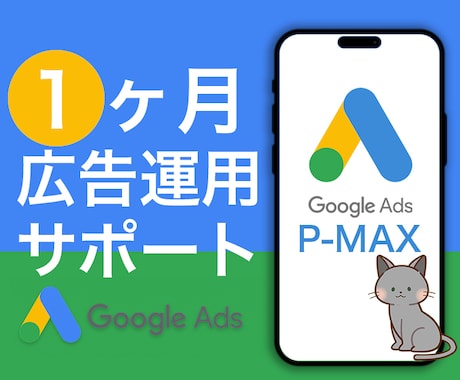 Google P-MAX広告1ヵ月運用代行します 広告代理店出身者⭐︎1ヶ月間サポート付き イメージ1