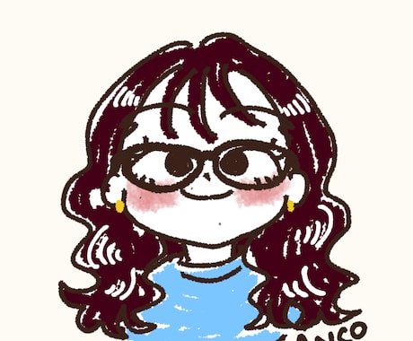 ほっこりする似顔絵作成します イメージ1