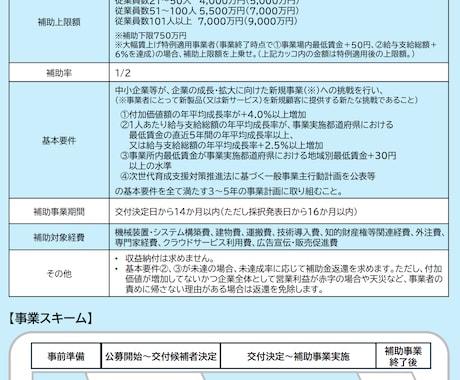 様々な補助金申請書の「採択に向けた助言」を行います 各補助制度に関するノウハウ・審査ポイントを元に採択に導きます イメージ2