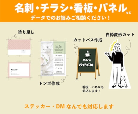Aiデータの修正・入稿データへの変換いたします 「Aiデータはあるけど修正できない」をお手伝いいたします イメージ2
