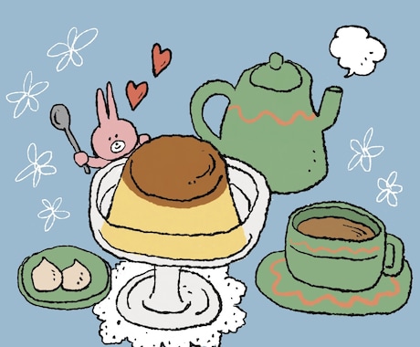 カラフルポップなかわいいイラスト描きます MV、YouTube、アイコン、似顔絵、挿絵、グッズなど イメージ2