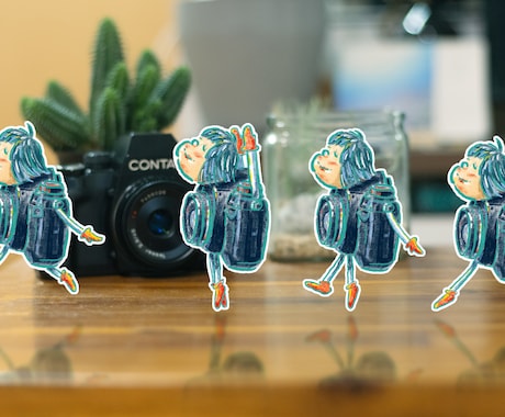 色鉛筆で人物・プロフィール用イラストを制作します イメージ1