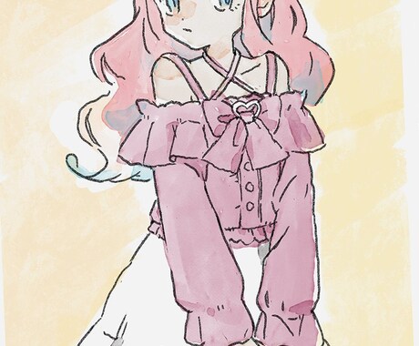 おためし//イラスト承ります キャラクターのイラストやデザイン承ります イメージ2