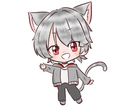 デフォルメイラストやTwitch用スタンプ作ります Twitch用スタンプとデフォルメイラストの作成をします。 イメージ2