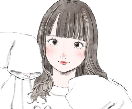 素朴であたたかな似顔絵描きます お客様の持つ空気感を大事に、やさしくあたたかいタッチで表現。 イメージ2