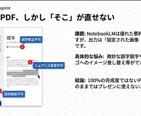 機密保持対応NotebookLM→PPT変換します 機密情報も安心|24時間以内削除・NDA対応 イメージ2