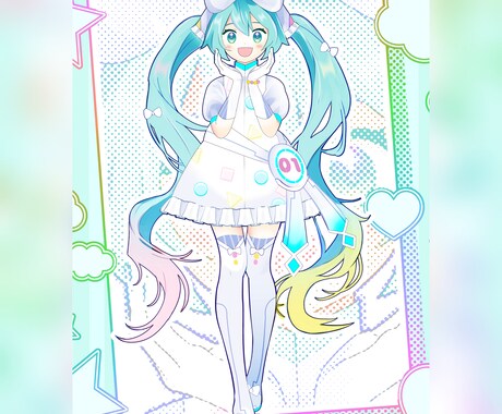 シンプルで可愛いイラストを描きます 女の子を描くことが得意です！サムネイル、グッズなどに！ イメージ2