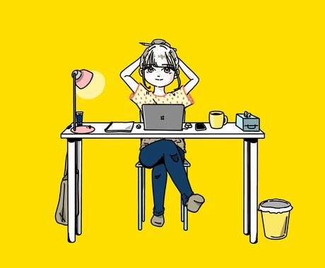 シンプルかわいいイラストを描きます キャラクターや似顔絵、贈り物の人物イラストをご提供 イメージ2