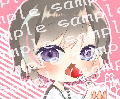 可愛いデフォルメ描きます みんなに可愛いと言って貰えるような描きます！ イメージ2
