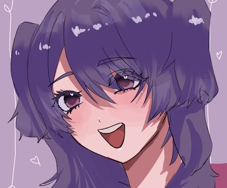 可愛いイラストでアイコン、イラストを描きます 女の子イラストが得意です！お気軽にご相談ください✨ イメージ2