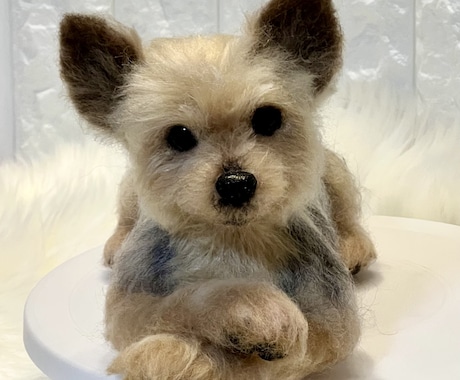 5名限定　愛犬のうちの子オーダーお作りします もう一度会いたい愛犬を羊毛フェルトでお迎えしませんか？ イメージ2