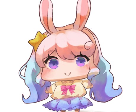 ミニキャラ・SDキャライラスト制作します グッズなどの商用利用可能です。 イメージ1