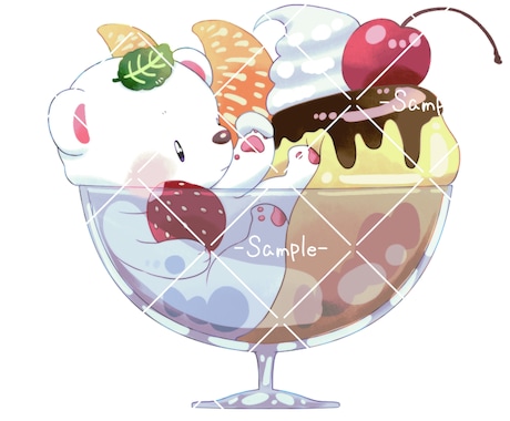 一緒に作成！ご希望の用途のイラスト描きます オリジナルキャラクターやVtuverさんのアイコンや一枚絵に イメージ2