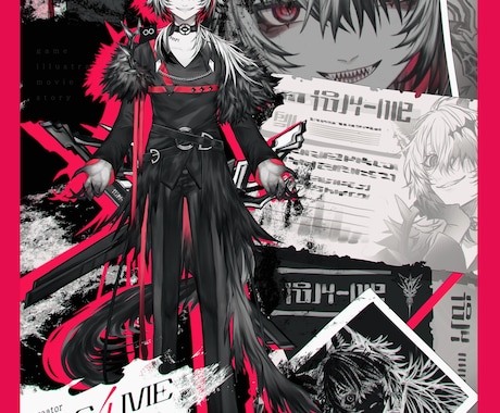 Vtuberモデル･イラスト制作いたします 男性と中性に自信アリ！モデリング込でも価格抑えめです イメージ2