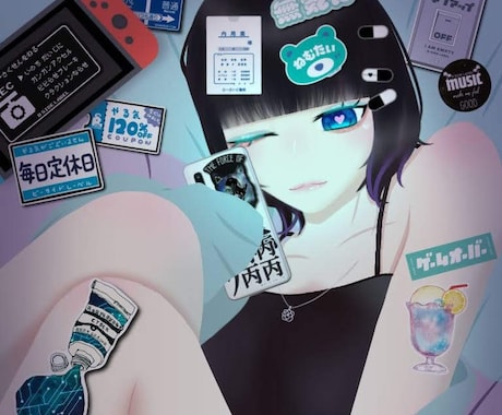 SNSアイコン描かせて頂きます 可愛いくてどこにでも使えるアイコン描きます!! イメージ2