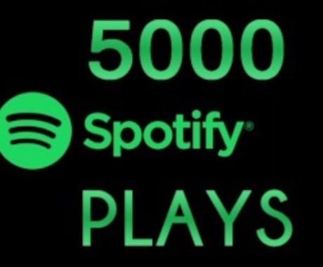 Spotify再生回数5000増えるまで拡散します あなたの楽曲を再生回数が5000回増えるまで拡散します。 イメージ1