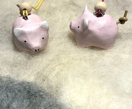 ほっこり粘土つくります 粘土で犬の置物をつくっています イメージ2