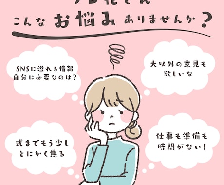 結婚式までに理想の自分へ。卒花が相談に乗ります 情報より、続けられる味方がほしいプレ花嫁さん向け！ イメージ1