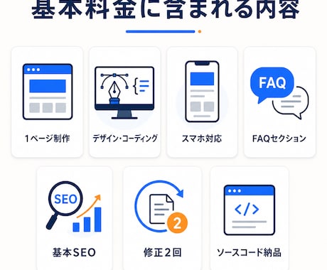 中小企業向けの見やすいホームページを制作します スマホ対応の企業サイトを丁寧に制作します イメージ2