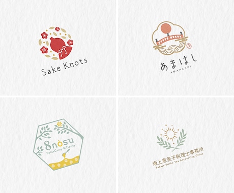 企業ロゴを手掛けるプロが優しいデザイン制作します デザインを活かした名刺、ハンコなども制作可能です！ イメージ2