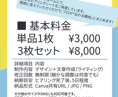 文章込み！サロン・お店のSNS投稿画像作ります 元看護師デザイナーがCanvaで納品。自分で編集も◎ イメージ2