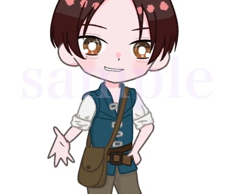 アイコン等可愛いイラスト描きます 推しさんのお祝い、素敵なお2人の等イラスト描かせてください！ イメージ2
