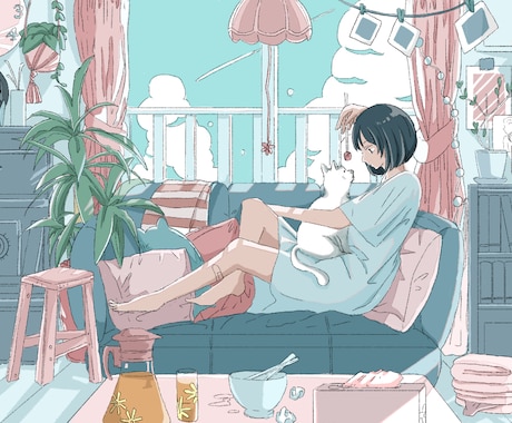 アイコン、サムネ、宣伝用などご対応いたします 書き込み多めのあなたに合ったイラストをお届け致します✨ イメージ2