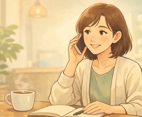頭のぐるぐるでしんどいママの思考を優しく整理します ひとりで抱えなくて大丈夫。安心して話せます イメージ1