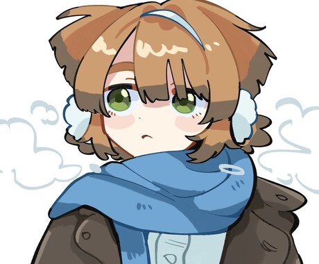 可愛い等身低めなミニキャライラストを作成します アイコンや立ち絵、グッズ向きのミニキャライラスト イメージ2